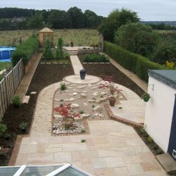 Vegetable Garden with a View Vegetable Garden with a View