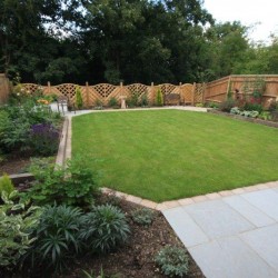 Caversham lawn & borders Caversham lawn & borders